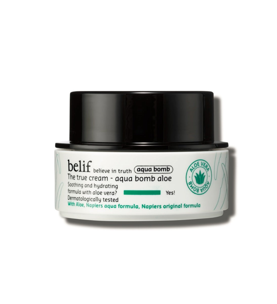 belif The True Cream Aqua Bomb, Lightweight Face Moisturizer for All Skin  Types, /w Squalene Ceramide & Apothecary Herbs